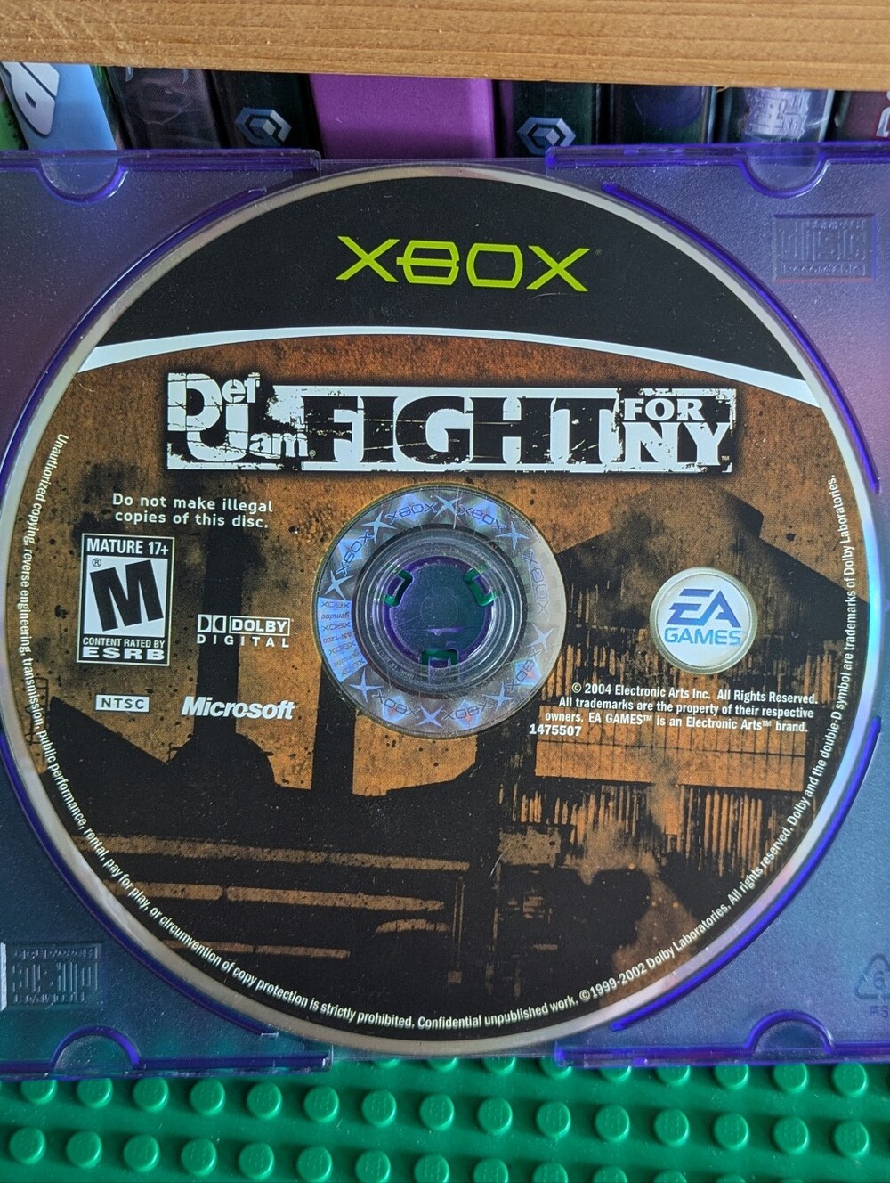 RARE 🔥DEF JAM NY🔥XBOX Highly Sought After Collector's Item Game Only👉 GC+
